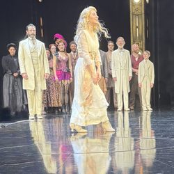 Photo 4: Caissie Levy takes a bow on May 22, 2026