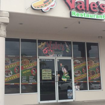 Vale's Restaurant - the front of the restaurant - Mexican Near Me - McAllen, Texas