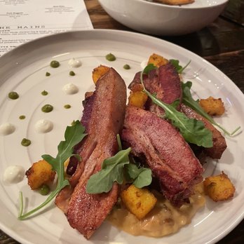 CRāVing Restaurant - Pork belly dish...photo by @phil_eatsfood - New American Near Me - Buffalo, New York CRāVing Restaurant - Pork belly dish...photo by @phil_eatsfood - New American Near Me - Buffalo, New York