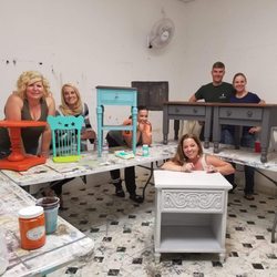 Pretty N Chic Furniture - Take a paint class! Super fun!