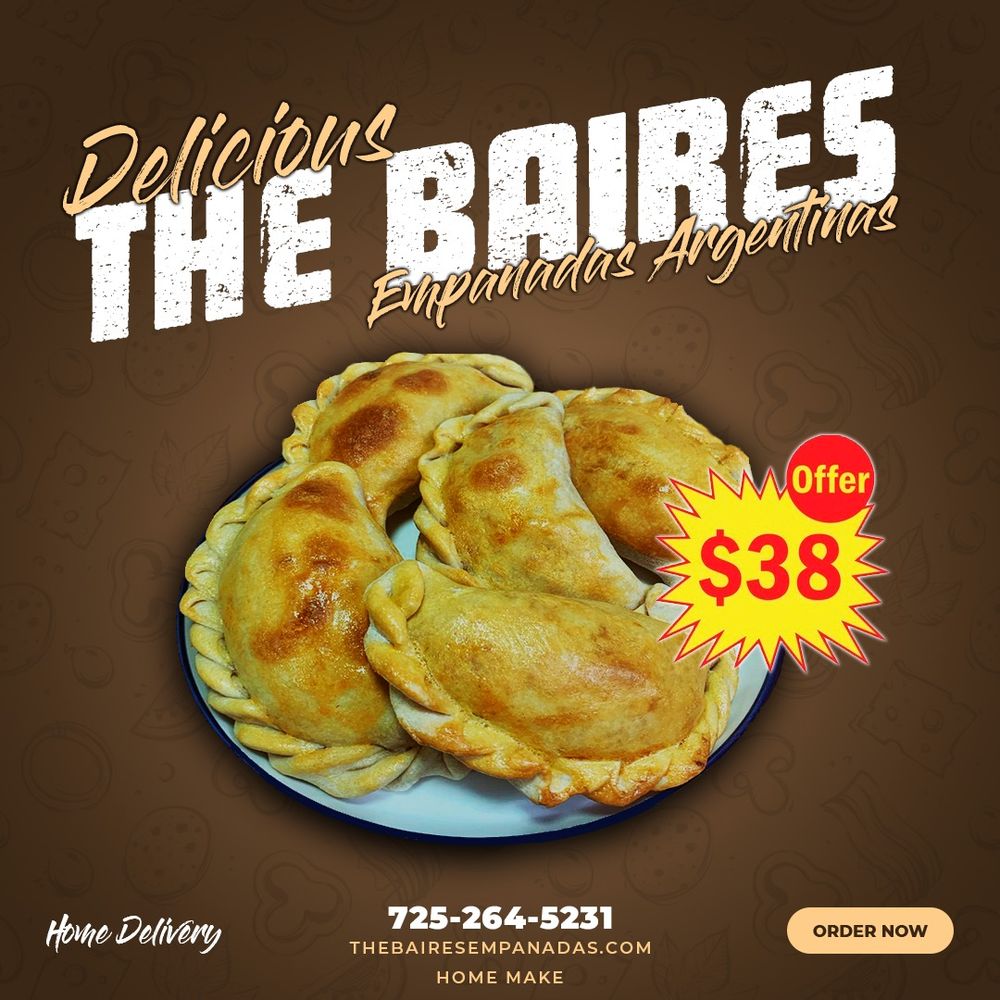 The Baires Delicious Logo