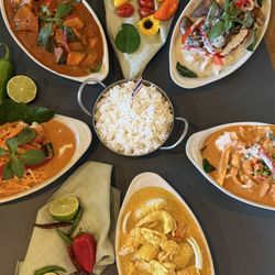 Authentic Thai curries, made with traditional flavors and lots of love.