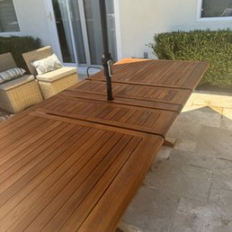 My out door dinner table My out door dinner table