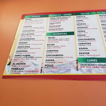 La Torta Loca - Menu - Mexican Near Me - Louisville, Kentucky
