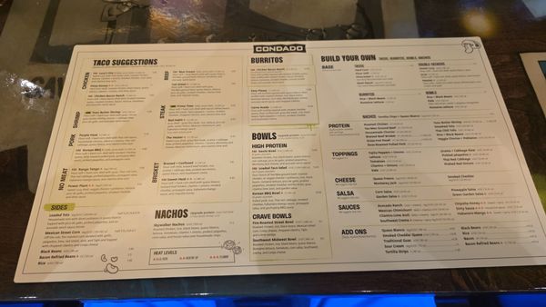 Menu photo 1 Condado Tacos Nashville, TN Menu photo 1 Condado Tacos Nashville, TN