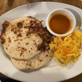 El Rinconcito II - Pupusa de Frijol y Queso. Pupusa de Frijol, Queso y Loroco. - Latin American Near Me - Washington, DC, District of Columbia