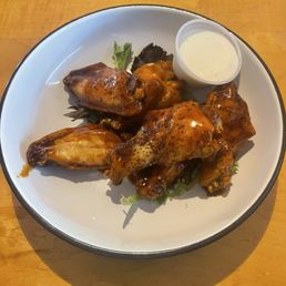 Wings with Blue Cheese