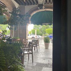 Outside patio