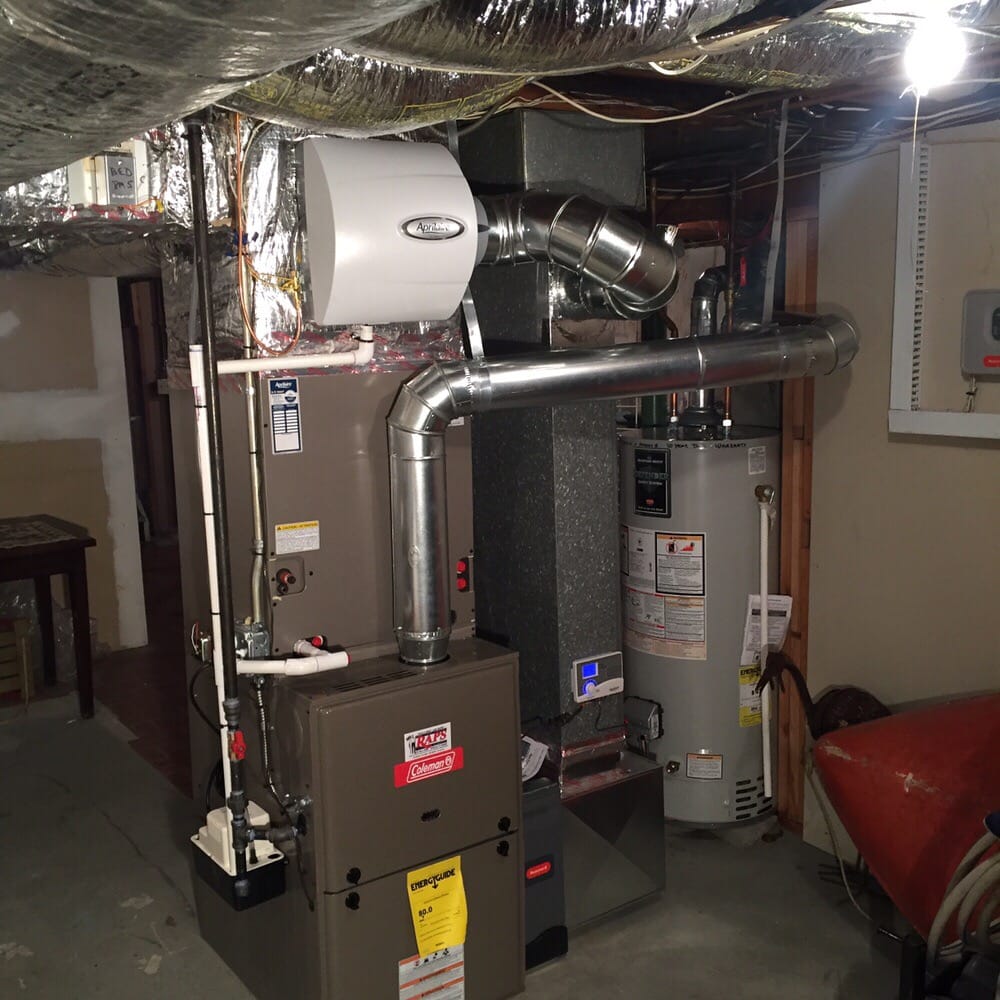 Slide of RAPS Plumbing Heating Cooling & Drain services