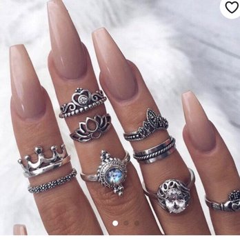 Nail Tech - What I showed her for the more coffin look I desired, which are similar to her own! - Nail Salons Near Me - Fair Oaks, California Nail Tech - What I showed her for the more coffin look I desired, which are similar to her own! - Nail Salons Near Me - Fair Oaks, California