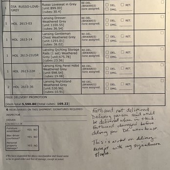 Regency Furniture - Our copy of invoice - Furniture Stores Near Me - Bel Air, Maryland Regency Furniture - Our copy of invoice - Furniture Stores Near Me - Bel Air, Maryland