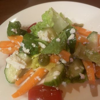 Curry Hut Indian Bistro - My portion of the Greek salad - Indian Near Me - Vancouver, British Columbia