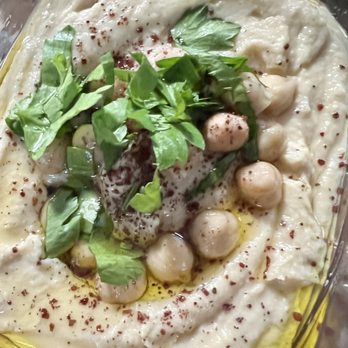Vankoshary Eats - Hummus! The photo says it all - this restaurant makes authentic Middle Eastern food. - Mediterranean Near Me - Vancouver, British Columbia