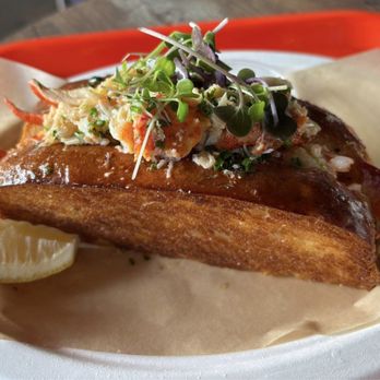Lobster Lab - Bread was toasted to golden - Sandwiches Near Me - Carlsbad, California
