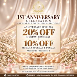 Pristine Nails - , & !
We're turning ONE!