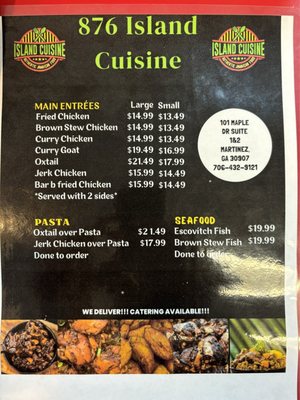 Menu photo 2 876 Island Cuisine Martinez, GA
