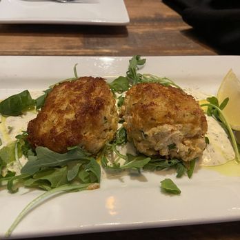 STIR Charlotte - Crab Cake Appetizer - New American Near Me - Charlotte, North Carolina STIR Charlotte - Crab Cake Appetizer - New American Near Me - Charlotte, North Carolina
