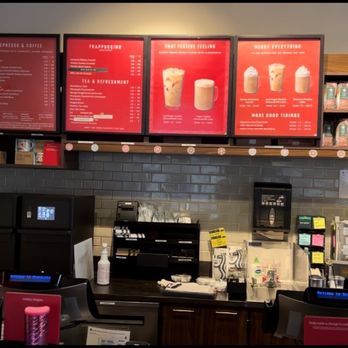Starbucks - No starbucks worker in the front with a line of customers - Coffee & Tea Near Me - Monterey, California Starbucks - No starbucks worker in the front with a line of customers - Coffee & Tea Near Me - Monterey, California