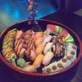 Watami Sushi Bistro - A mix of some of their nigiri and random rolls. - Sushi Bars Near Me - North Ogden, Utah Watami Sushi Bistro - A mix of some of their nigiri and random rolls. - Sushi Bars Near Me - North Ogden, Utah