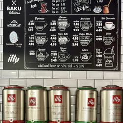 Baku Delicious - Coffee options
