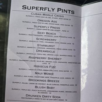Superfly Martini Bar and Grill - New American Near Me - Brookings, Oregon
