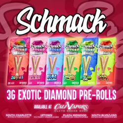 Cali Vapors Elite Smoke Shop - Diamond infused pre rolls