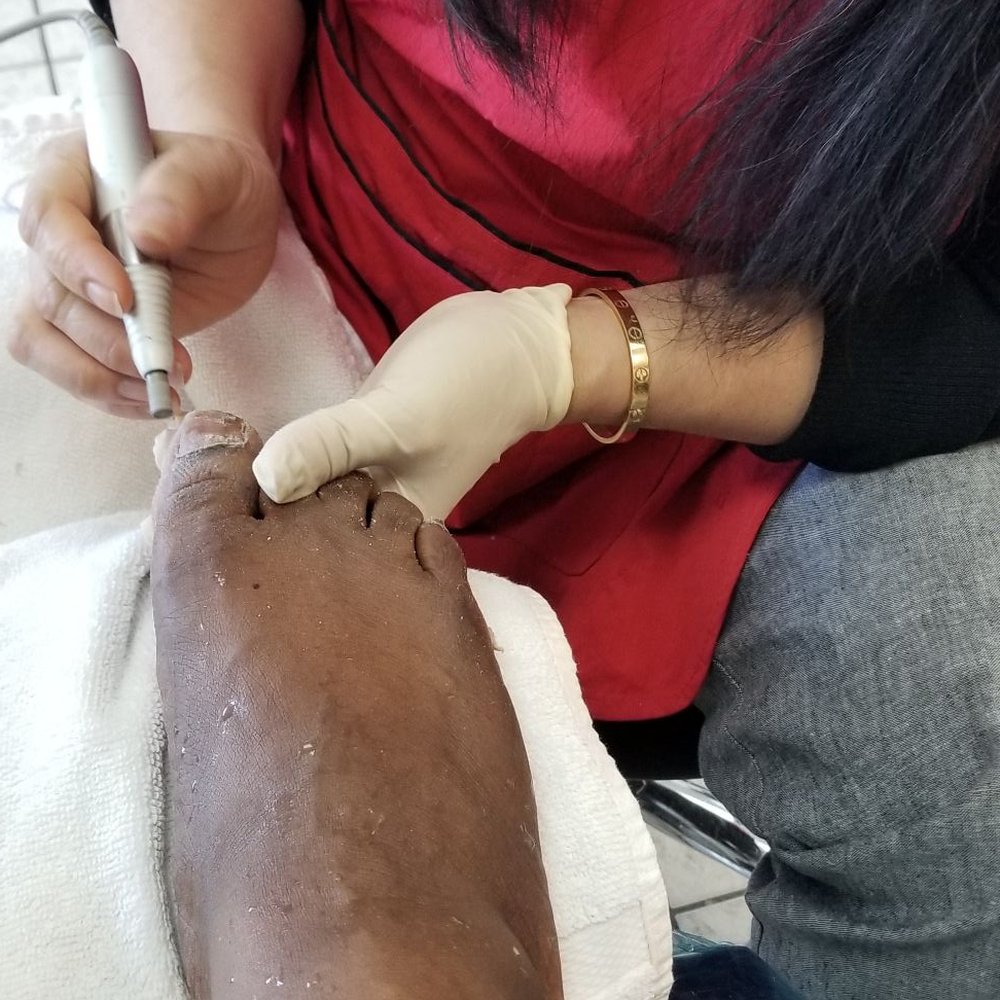 Hollywood Nails - 5/9/22 one of my favorite things about pedicures. - Nail Technicians Near Me - Fairfax, Virginia Hollywood Nails - 5/9/22 one of my favorite things about pedicures. - Nail Technicians Near Me - Fairfax, Virginia