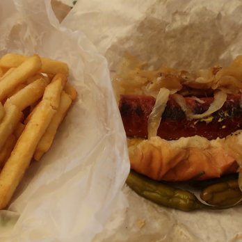 Express Grill - Maxwell St. Polish, with the fries here. - Hot Dogs Near Me - Chicago, Illinois Express Grill - Maxwell St. Polish, with the fries here. - Hot Dogs Near Me - Chicago, Illinois