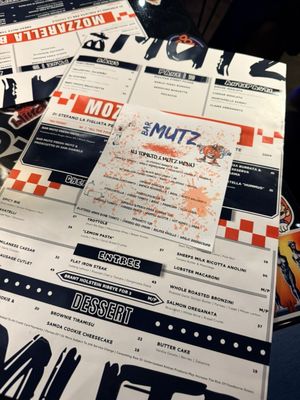 Menu photo 4 Bar Mutz Westwood, NJ