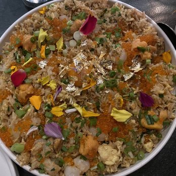 Lily - Special Fried Rice - with Hokkaido Uni, shrimp and smoked trout roe - Vietnamese Near Me - San Francisco, California