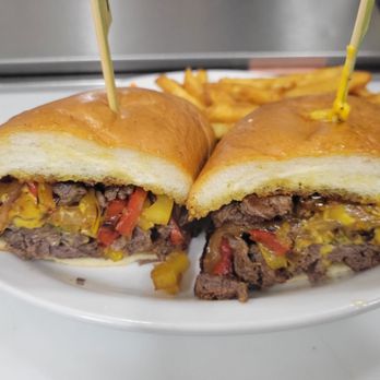 Center Street Grill - Lunch Special: Filet Philly Cheesteak - Steakhouses Near Me - Turlock, California Center Street Grill - Lunch Special: Filet Philly Cheesteak - Steakhouses Near Me - Turlock, California