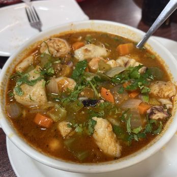 Mariscos El Cachanilla - There was enough soup for leftovers the next day. - Seafood Near Me - Stockton, California Mariscos El Cachanilla - There was enough soup for leftovers the next day. - Seafood Near Me - Stockton, California