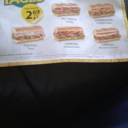 Subway - Wochenangebote