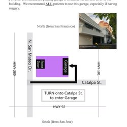 Linda Miyatake, DDS, MD - Parking Garage