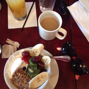 Highland Kitchen - Yogurt, granola, and fruit bowl with a side of coffee. Yum! - New American Near Me - Somerville, Massachusetts Highland Kitchen - Yogurt, granola, and fruit bowl with a side of coffee. Yum! - New American Near Me - Somerville, Massachusetts