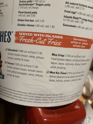 Menu photo 8 Islands Restaurant Manhattan Beach, CA