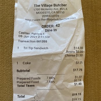 The Village Butcher - Where they charged me $1.50 for cheese and never put it on - Delis Near Me - Modesto, California The Village Butcher - Where they charged me $1.50 for cheese and never put it on - Delis Near Me - Modesto, California