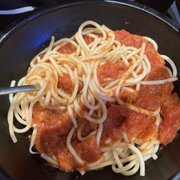 Photo of Barro's Pizza - Phoenix, AZ, United States. Noodles &amp; Sauce for the little one, 07.04.2022.