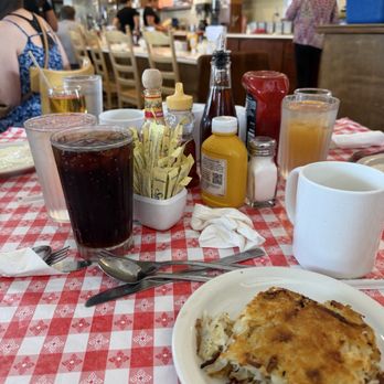 Ellen's Danish Pancake House - Condiments in table - Breakfast & Brunch Near Me - Buellton, California Ellen's Danish Pancake House - Condiments in table - Breakfast & Brunch Near Me - Buellton, California