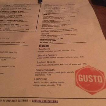 Gusto 101 - Italian Near Me - Toronto, Ontario