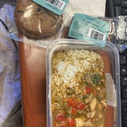 Chef Corbin's California Gumbo and desserts, all garbage Chef Corbin's California Gumbo and desserts, all garbage
