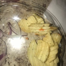 the "onion crisps"... sour cream and onion chips