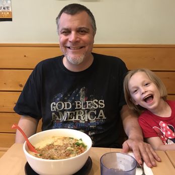Ramen House Shinchan - Dinner Time my husband is eating the Taiwan Ramen soup! - Ramen Near Me - Palatine, Illinois Ramen House Shinchan - Dinner Time my husband is eating the Taiwan Ramen soup! - Ramen Near Me - Palatine, Illinois