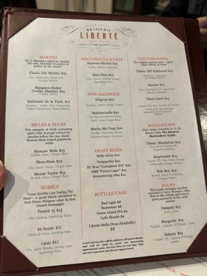 Menu photo 7 Brasserie Liberte Washington, DC, DC