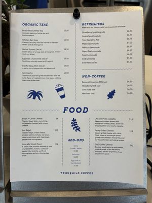 Menu photo 3 Tranquilo Coffee Whittier, CA Menu photo 3 Tranquilo Coffee Whittier, CA