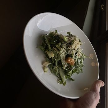 The Social - Roasted broccoli Caesar salad with house made focaccia croutons and arugula - New American Near Me - Boone, North Carolina