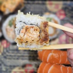 Gorilla Eats Sushi