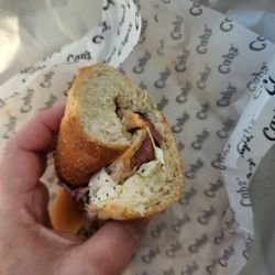 Capriotti's Sandwich Shop - Pastrami and coleslaw (too much bread!)