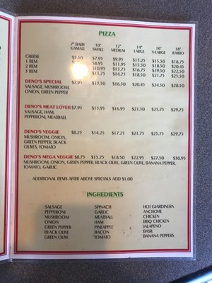 Menu photo 5 Deno’s Pizza Surprise, AZ Menu photo 5 Deno’s Pizza Surprise, AZ