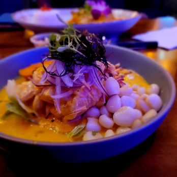 Dr Limon Ceviche - a bowl of food on a table - Desserts Near Me - Homestead, Florida Dr Limon Ceviche - a bowl of food on a table - Desserts Near Me - Homestead, Florida